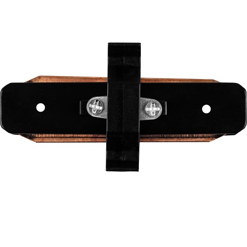 Коннектор для шинопровода прямой iSvet Однофазный Черный IP20 фото Коннектор для шинопровода прямой iSvet Однофазный Черный IP20 картинка